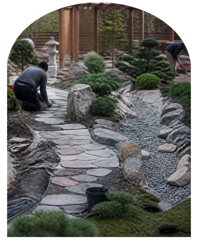 Проектирование и устройство японского сада в Тулуне